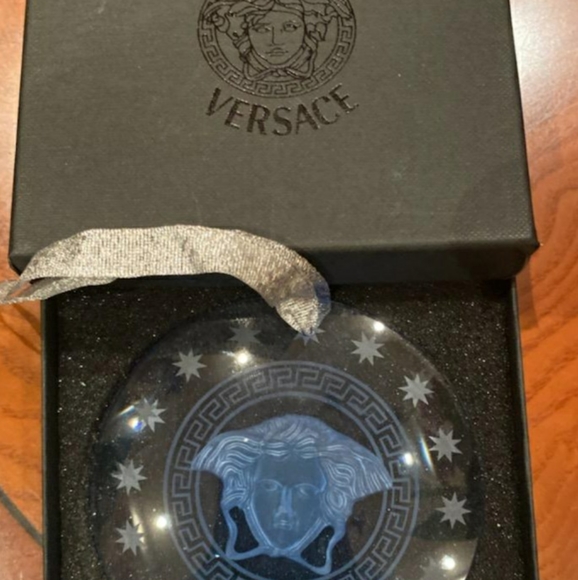 Versace Medusa Lumiere Sun Catcher Ornament - Picture 2 of 4